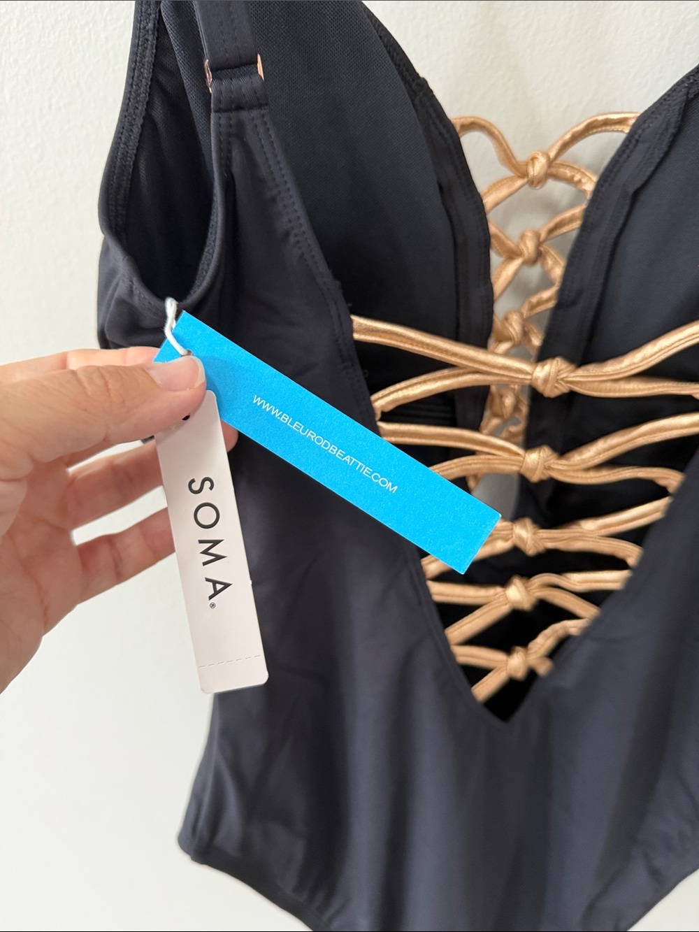Bleu Rod Beattie x Soma “Let’s Get Knotty” Swimsuit - Picture 3 of 5
